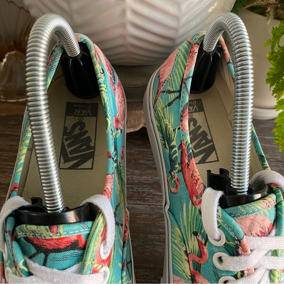 VANS Van Doren Flamingo Low Skateboarding Shoes Lace Up Sneakers Turquoise Pink - Picture 7 of 12